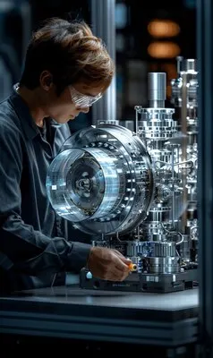Futuristic time machine