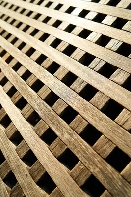 Wooden fence