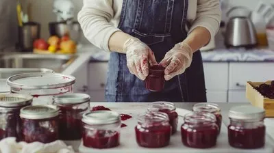 Human hands working on a do it yourself project