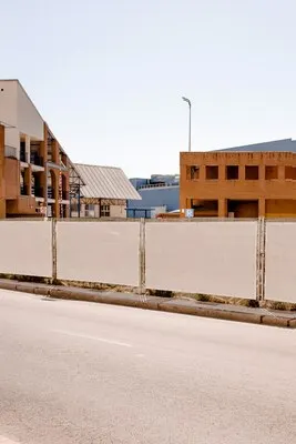 Billboard for outdoor advertising poster near the road